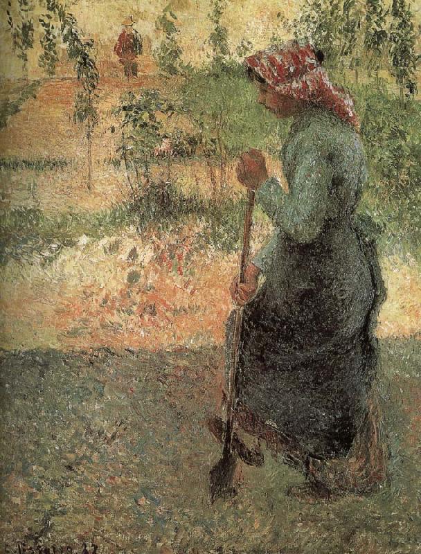 Camille Pissarro woman Sweden oil painting art